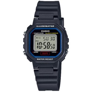 Black Blue Casio Digital LA20WH-1C Men's Casio | GFMLBI-654