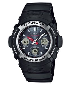 Black Casio Analog-Digital AWGM100-1A Men's G-shock | SZVEFY-908