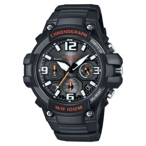 Black Casio Analog MCW100H-1AV Men's Casio | TOWDYK-357