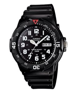 Black Casio Analog MRW200H-1BV Men's Casio | CQJLIY-461