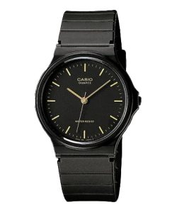 Black Casio Analog Water Resistant MQ24-1E Men's Casio | DQPRXC-974