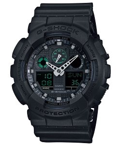 Black Casio Analog-digital GA100MB-1A Men's G-shock | ABJZTF-682