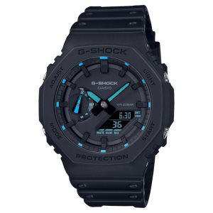 Black Casio Analog-digital GA2100-1A2 Men's G-shock | DARUVH-023