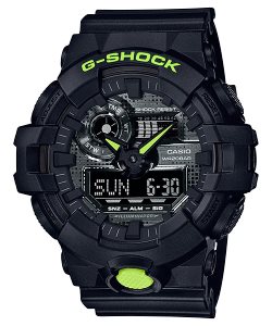 Black Casio Analog-digital GA700DC-1A Men's G-shock | QEIUGN-029