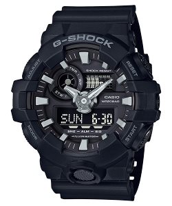 Black Casio Analog-digital GA700-1B Men's G-shock | BEVQLF-268