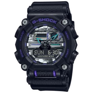 Black Casio Analog-digital GA900AS-1A Men's G-shock | SVTXJL-048