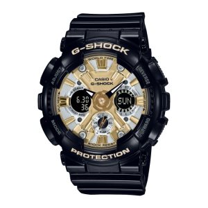 Black Casio Analog-digital GMAS120GB-1A Men's G-shock | QLONJU-540