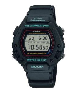 Black Casio Digital DW290-1V Men's Casio | UJQIBR-853