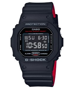 Black Casio Digital DW5600HR-1 Men's G-shock | NBDHGX-436