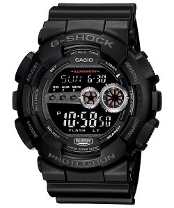 Black Casio Digital GD100-1B Men's G-shock | WAIVFZ-016