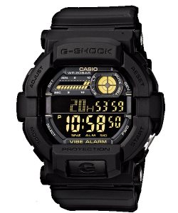 Black Casio Digital GD350-1B Men's G-shock | WSJGRV-596