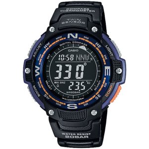 Black Casio Digital Sports Gear SGW100-2B Men's Casio | RTVGHF-312