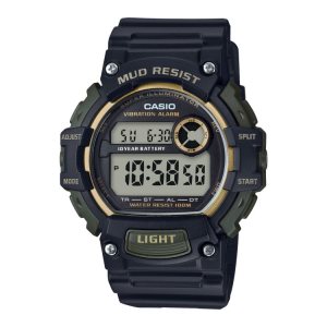 Black Casio Digital TRT110H-1A2V Men's Casio | RCYINA-824