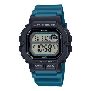 Black Casio Digital WS1400H-3AV Men's Casio | SEQFMZ-029