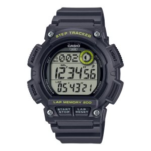 Black Casio Digital WS2100H-8AV Men's Casio | NBVMGK-043