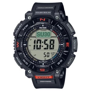 Black Casio PRG340-1 Men's Pro Trek | HDETXA-039