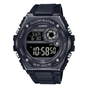 Black Casio STANDARD MWD100HB-1BV Men's Casio | LHYPWT-361