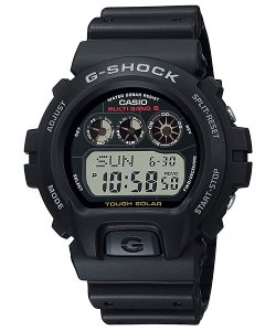 Black Casio Solar Atomic GW6900-1 Men's G-shock | VDJPHU-249