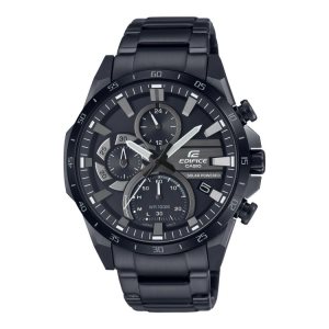 Black Casio Solar Powered Chronograph EQS940DC-1AV Men's Edifice | HFNVSU-532