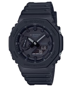 Black Dark Grey Casio Carbon Fiber Minimalist GA2100-1A1 Men's G-shock | UEGVTB-034