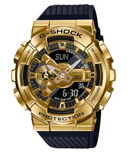 Black Gold Casio Analog-Digital GM110G-1A9 Men's G-shock | XYTKHU-280