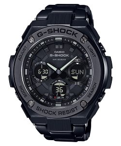 Black / Grey Casio G-STEEL GSTS110BD-1B Men's G-shock | NCYQRJ-709