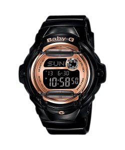 Black / Rose Gold Casio BABY -G + BG169G-1 Women's Baby-G | QURPKN-572