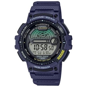 Blue Casio Digital Fishing WS1200H-2AV Men's Casio | LBXMVC-385