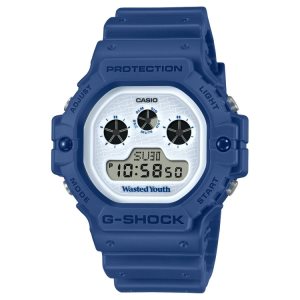 Blue / Light Blue Casio DIGITAL DW5900WY-2 Men's G-shock | ACYUTF-570