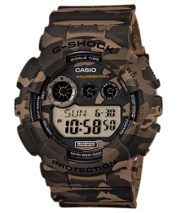 Brown Camo Casio Digital GD120CM-5 Men's G-shock | QUDZBH-519