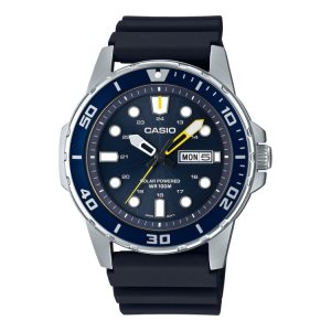 Casio Diver Inspired Solar Analog MTPS110-2AV Men's Casio | ZELIHP-621