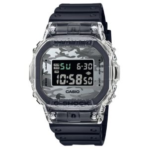 Casio Transparent Digital DW5600SKC-1 Men's G-shock | LJDEGA-438