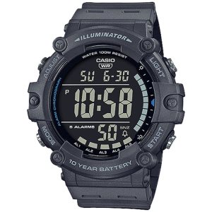 Dark Grey Casio Illuminator Digital AE1500WH-8BV Men's Casio | TFXJHY-069