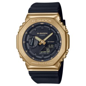 Gold Casio Analog-digital Fashionable Metal GM2100G-1A9 Women's G-shock | FYBOET-598