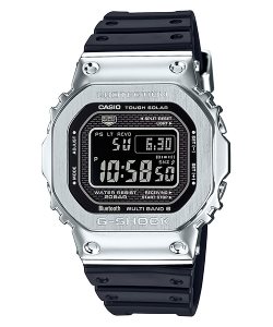 Grey Casio Digital Stainless Steel Bluetooth GMWB5000-1 Men's G-shock | UDCAWV-169