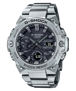 Grey Casio G-STEEL GSTB400D-1A Men's G-shock | CTPEVD-824