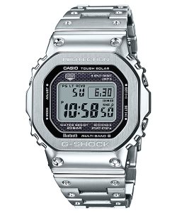 Grey Casio Stainless Steel Full Metal GMWB5000D-1 Men's G-shock | YSGITE-914