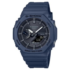 Navy Blue Casio Analog-Digital GAB2100-2A Men's G-shock | SXRLOZ-985