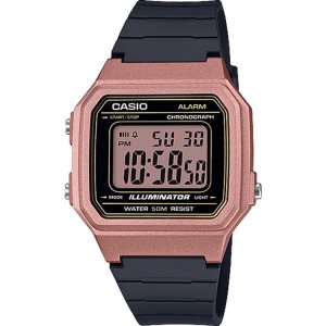 Pink Casio Digital W217HM-5AV Men's Casio | IZURVY-967