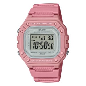 Pink Casio Digital W218HC-4AV Men's Casio | JOUILX-864