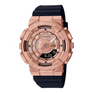 Pink Gold Casio ANALOG-DIGITAL GMS110PG-1A Men's G-shock | EFNLTD-308