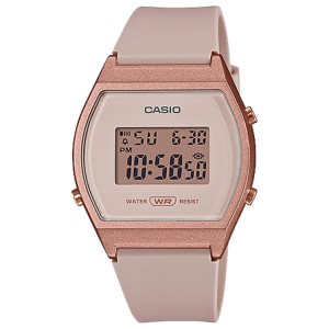 Rose Gold Casio Digital LW204-4A Men's Casio | MHZSOD-870