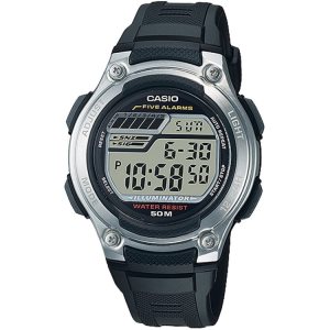 Silver Casio Digital Casual W212H-1AV Men's Casio | ORVZXI-842