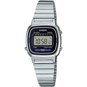 Silver Casio Metal Digital LA670WA-1 Men's Casio | TZNPDY-871