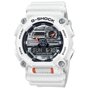 White Casio Analog-Digital GA900AS-7A Men's G-shock | BEMQZO-850