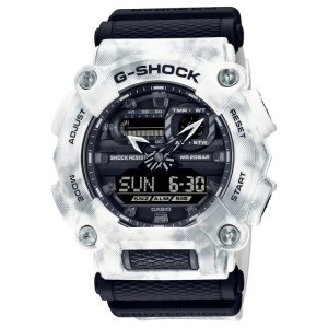 White Casio Analog-Digital GA900GC-7A Men's G-shock | ZPTBMQ-024