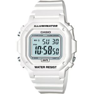 White Casio Full Digital F108WHC-7B Men's Casio | SGVPIY-930