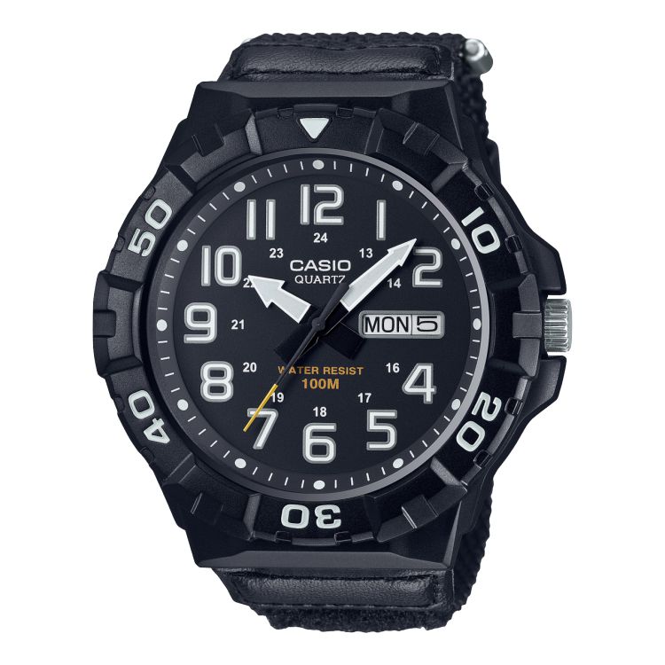 Black Casio Analog MRW210HB-1BV Men\'s Casio | IUKSCV-098