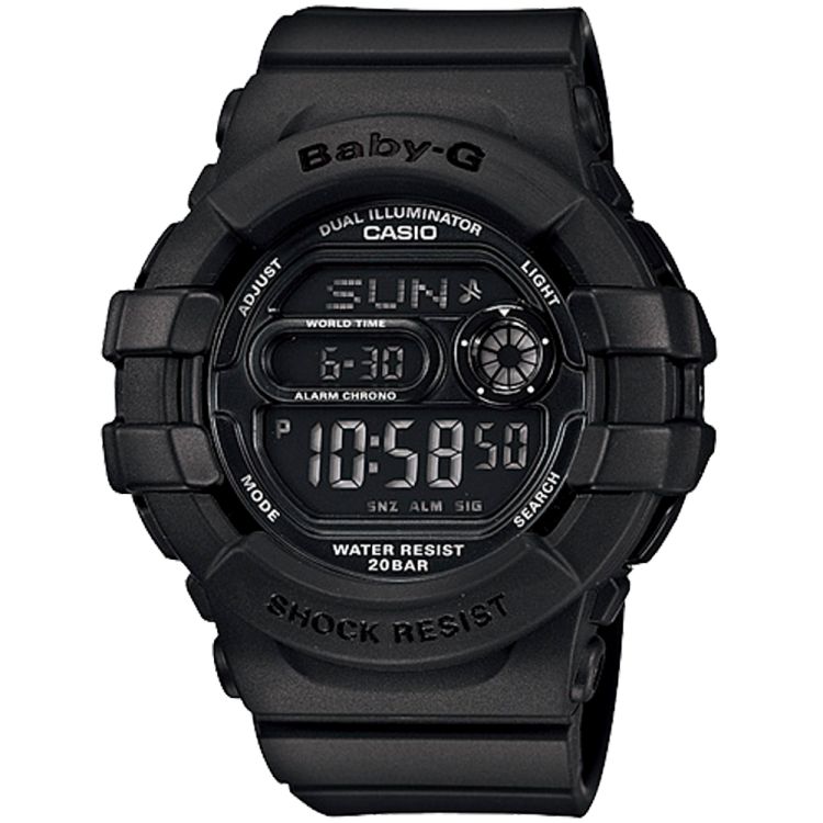 Black Casio BGD140-1A Women\'s Baby-G | ZNHGAU-716