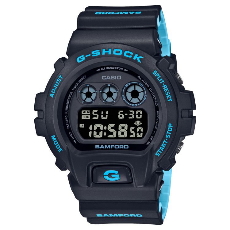 Black Casio DIGITAL DW6900BWD-1 Men\'s G-shock | AOHYDK-039